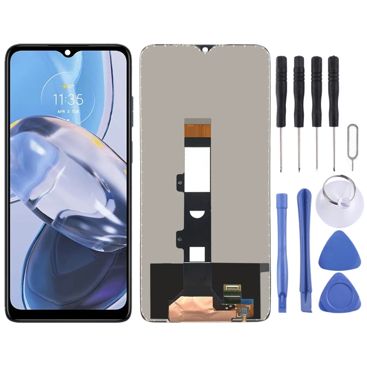 Écran LCD OEM pour Motorola Moto E22 avec assemblage complet de numériseur