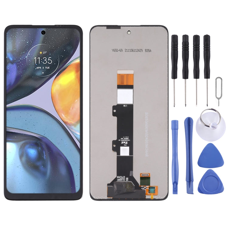 Écran LCD et numériseur complet pour Motorola Moto G22