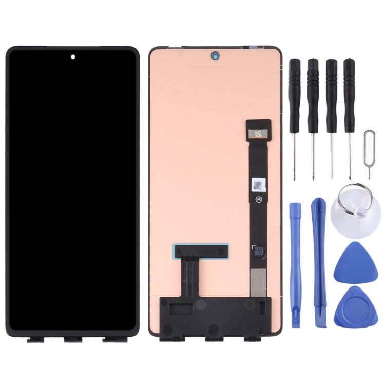 Écran LCD matériel d'origine OLED et assemblage complet de numériseur pour Motorola Edge X30