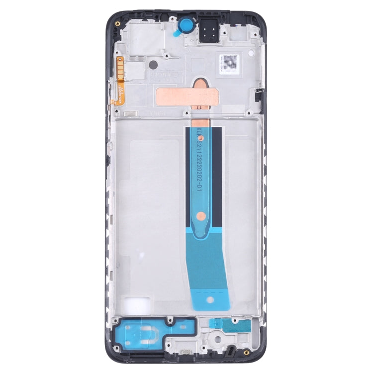 Plaque de lunette de cadre LCD de boîtier avant pour Xiaomi Redmi Note 11S/Poco M4 Pro
