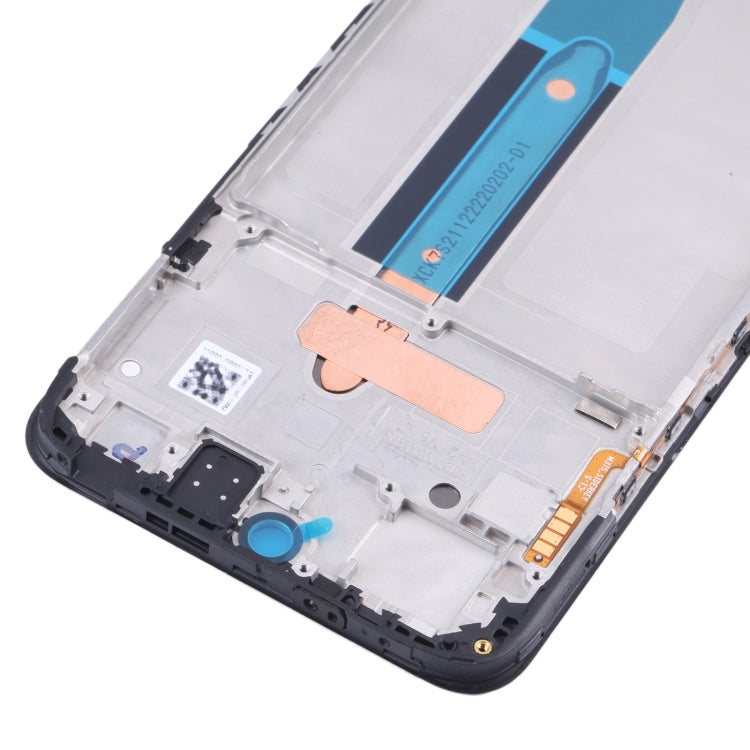 Plaque de lunette de cadre LCD de boîtier avant pour Xiaomi Redmi Note 11S/Poco M4 Pro
