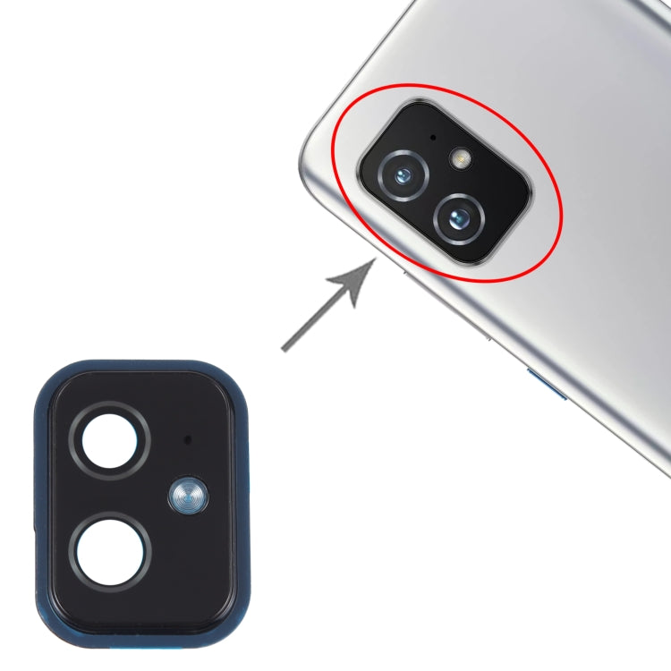 Pour Asus Zenfone 8 ZS 590KS-2A007EU I006D Couvercle d'objectif de caméra