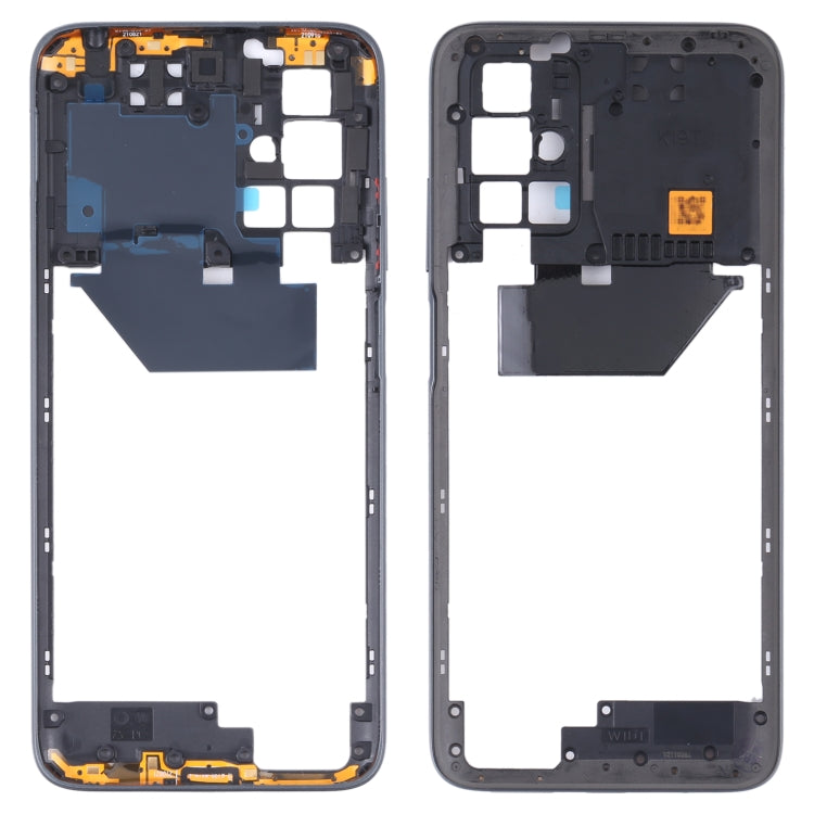 Plaque de lunette de cadre central pour Xiaomi Redmi 10/Redmi 10 Prime/Redmi Note 11 4G/Redmi 10 2022