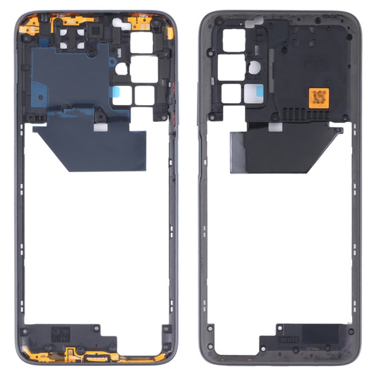 Plaque de lunette de cadre central pour Xiaomi Redmi 10/Redmi 10 Prime/Redmi Note 11 4G/Redmi 10 2022