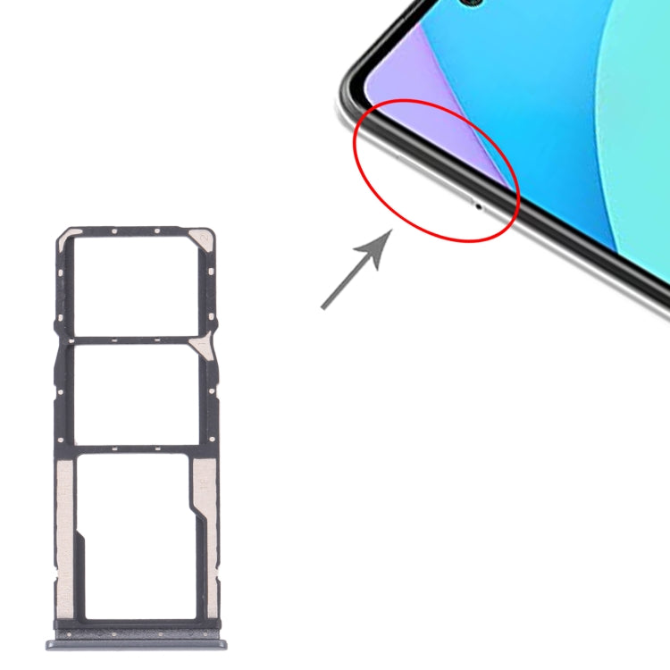 Plateau pour carte SIM + plateau pour carte SIM + plateau pour carte Micro SD pour Xiaomi Redmi 10/Redmi 10 Prime/Redmi Note 11 4G/Redmi 10 2022