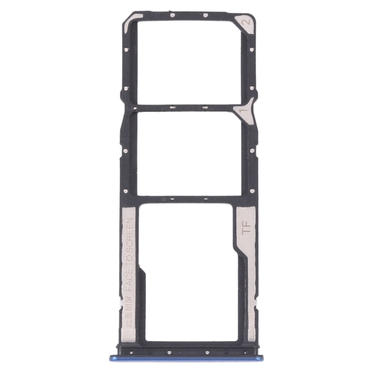 Tiroir Carte SIM + Tiroir Carte SIM + Tiroir Carte Micro SD pour Xiaomi Redmi Note 11 4G / Redmi Note 11S 4G