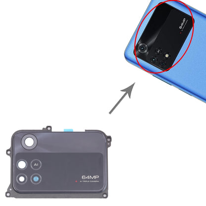 Couvercle d'objectif de caméra pour Xiaomi Poco M4 Pro 4G MZB0B5VIN 2201117PI