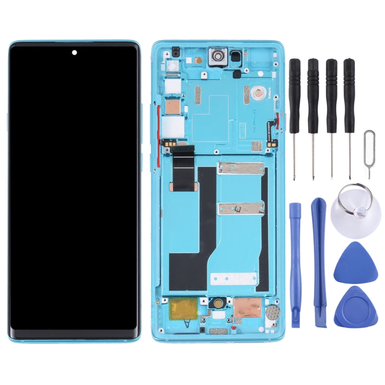 Écran LCD d'origine et numériseur complet avec cadre pour TCL 20 Pro 5G T810H, For TCL 20 Pro 5G（Original）