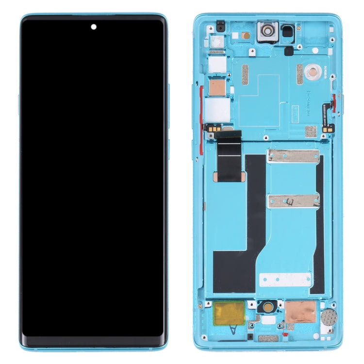 Écran LCD d'origine et numériseur complet avec cadre pour TCL 20 Pro 5G T810H, For TCL 20 Pro 5G（Original）
