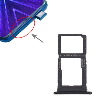 Tiroir Carte SIM + Tiroir Carte SIM / Tiroir Carte Micro SD pour Honor 9X, For Honor 9X
