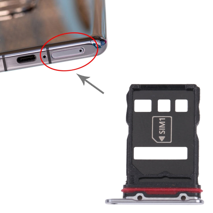 Tiroir Carte SIM + Tiroir Carte NM pour Huawei P50 Pro