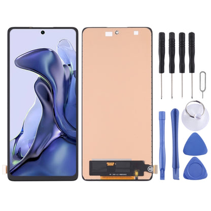 Écran LCD matériel TFT et assemblage complet de numériseur pour Xiaomi 11T / 11T Pro