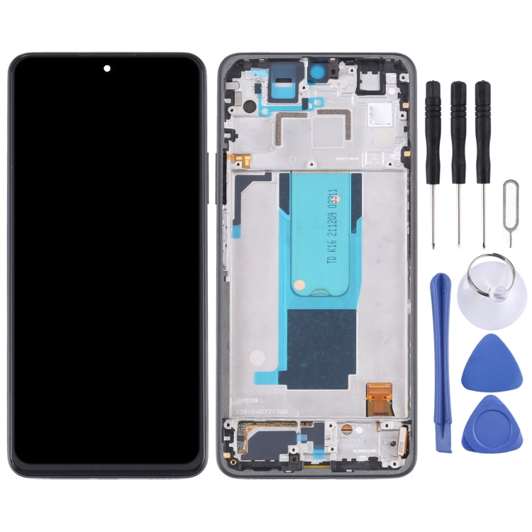 Écran LCD d'origine et numériseur complet avec cadre pour Xiaomi Redmi Note 11 Pro Chine/Redmi Note 11 Pro+ 5G/11i/11i HyperCharge