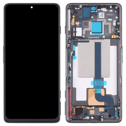 Écran LCD d'origine et numériseur complet avec cadre pour Xiaomi Redmi K50 Gaming/Poco F4 GT