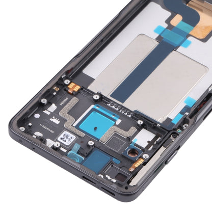 Écran LCD d'origine et numériseur complet avec cadre pour Xiaomi Redmi K50 Gaming/Poco F4 GT