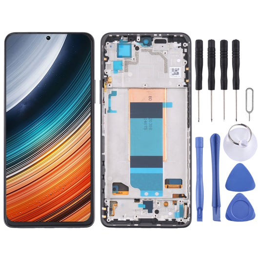 Écran LCD d'origine et numériseur complet avec cadre pour Xiaomi Redmi K40S