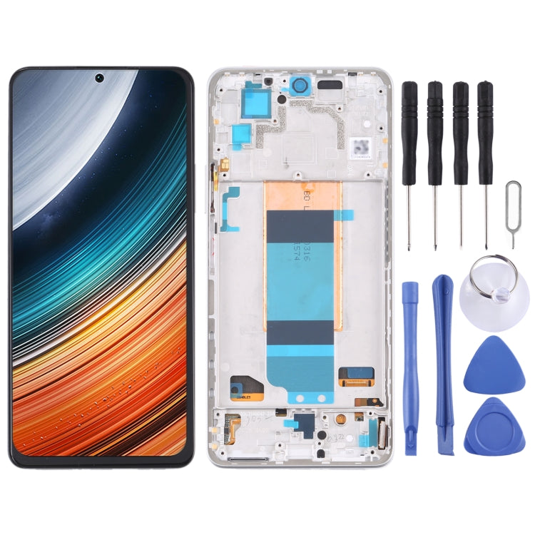 Écran LCD d'origine et numériseur complet avec cadre pour Xiaomi Redmi K40S
