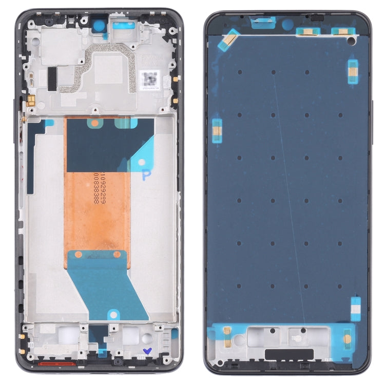 Plaque de lunette de cadre LCD de boîtier avant pour Xiaomi Redmi K50 / Redmi K50 Pro