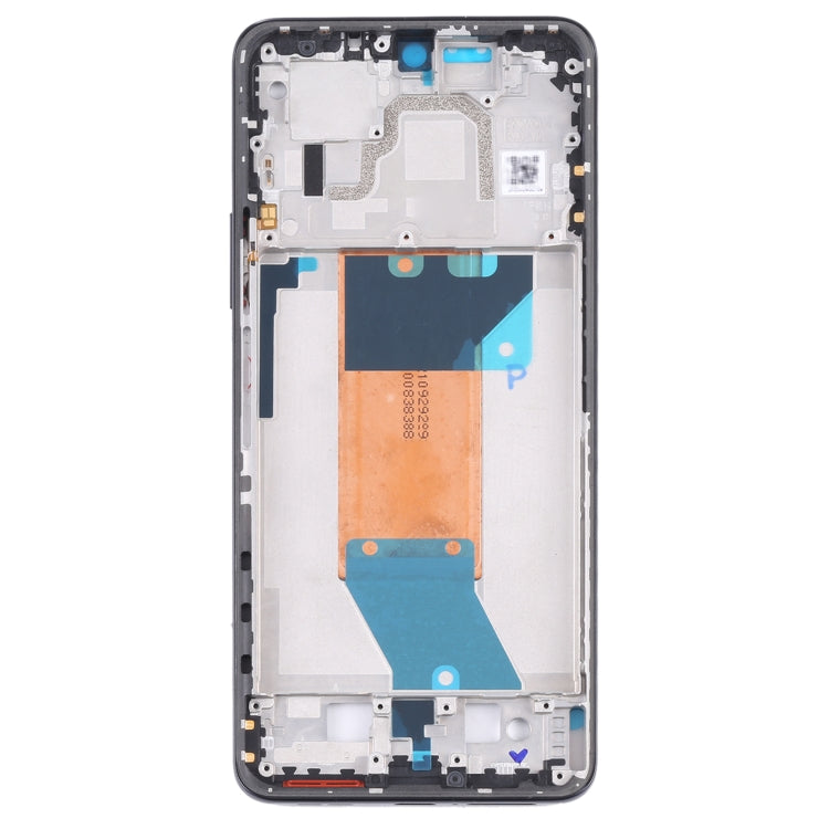 Plaque de lunette de cadre LCD de boîtier avant pour Xiaomi Redmi K50 / Redmi K50 Pro