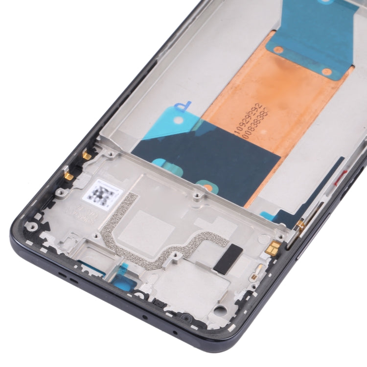 Plaque de lunette de cadre LCD de boîtier avant pour Xiaomi Redmi K50 / Redmi K50 Pro