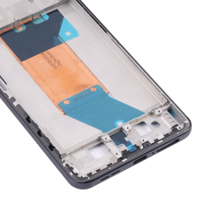 Plaque de lunette de cadre LCD de boîtier avant pour Xiaomi Redmi K50 / Redmi K50 Pro