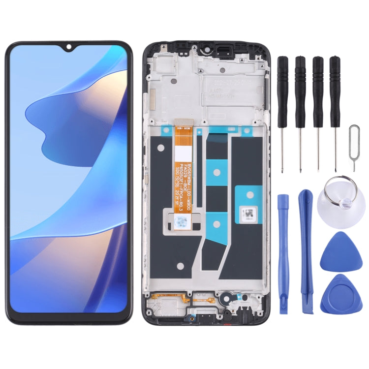 Écran LCD et numériseur complet avec cadre pour OPPO A16 / A16s / A54S