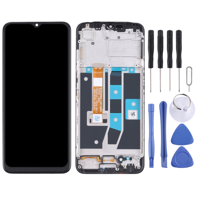 Écran LCD et numériseur complet avec cadre pour OPPO A16 / A16s / A54S