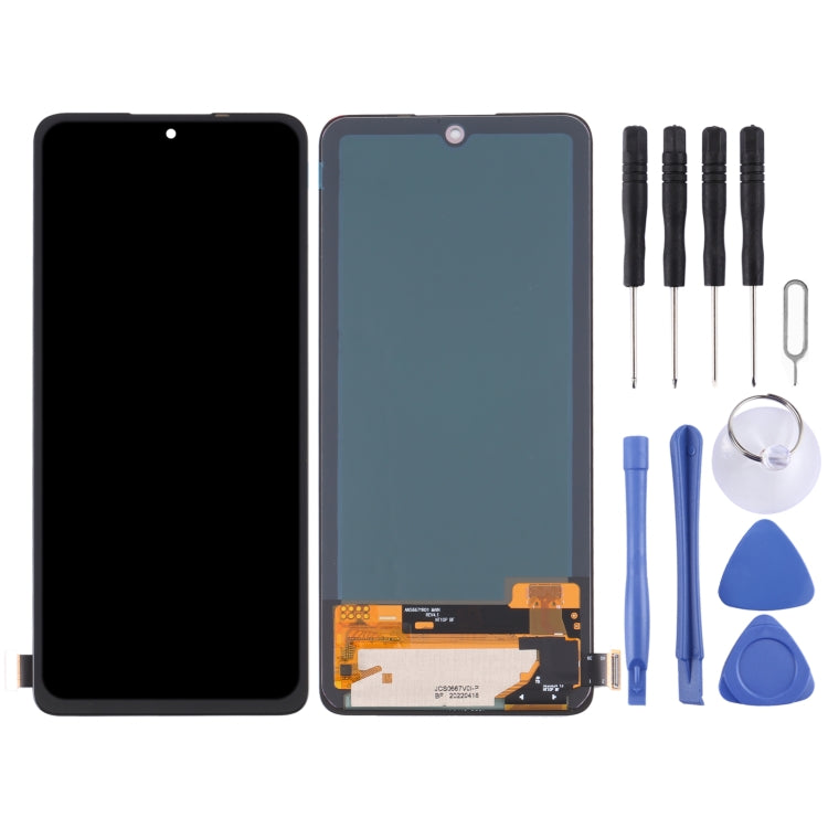 Ensemble complet d'écran LCD et de numériseur en matériau OLED pour Xiaomi Redmi Note 10 Pro 4G/Redmi Note 10 Pro India/Redmi Note 10 Pro Max/Redmi Note 11 Pro China/Redmi Note 11 Pro+/Redmi Note 11 Pro 4G/Redmi Note 10 Pro 5G/Redmi Note 11 Pro+ 5G Inde