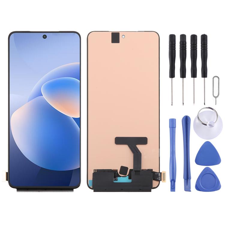 Écran LCD matériel OLED et assemblage complet de numériseur pour vivo X60/X60T/X70/X70T