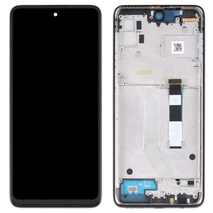 Écran LCD et numériseur complet avec cadre pour Motorola Moto G 5G