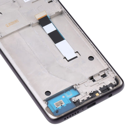 Écran LCD et numériseur complet avec cadre pour Motorola Moto G 5G
