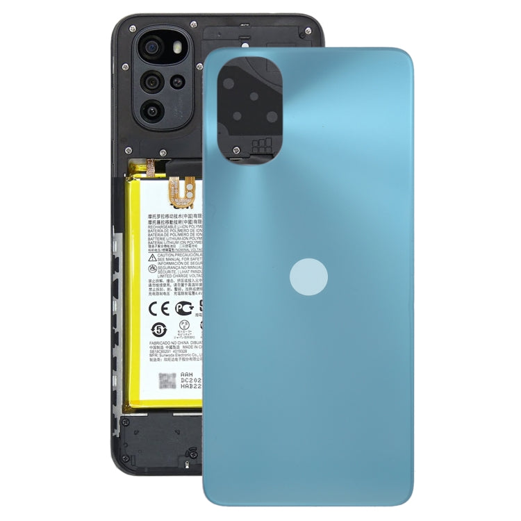 Cache arrière de batterie d'origine pour Motorola Moto G22