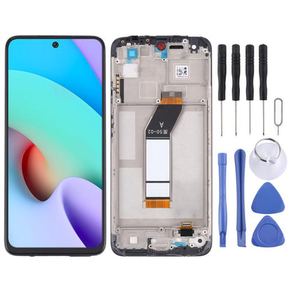 Écran LCD d'origine et numériseur complet avec cadre pour Xiaomi Redmi Note 11 4G 21121119SC