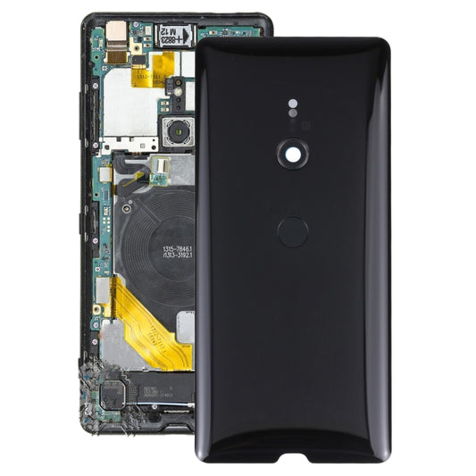 Cache arrière de batterie d'origine avec empreinte digitale pour Sony Xperia XZ3