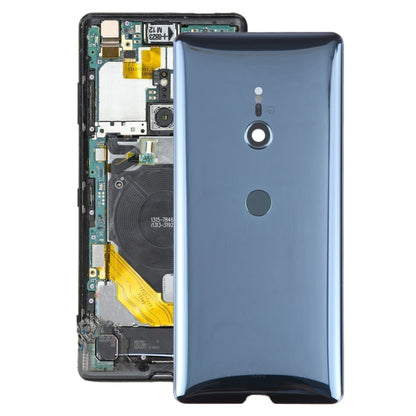 Cache arrière de batterie d'origine avec empreinte digitale pour Sony Xperia XZ3
