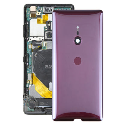 Cache arrière de batterie d'origine avec empreinte digitale pour Sony Xperia XZ3