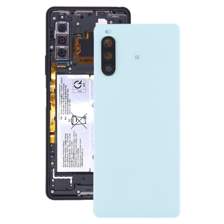 Cache arrière de batterie d'origine avec empreinte digitale pour Sony Xperia 10 II
