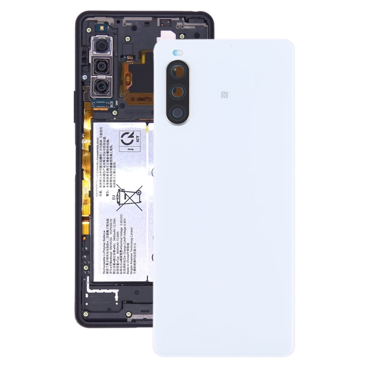 Cache arrière de batterie d'origine avec empreinte digitale pour Sony Xperia 10 II