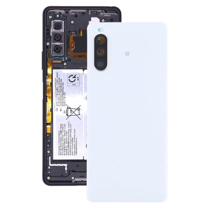 Cache arrière de batterie d'origine avec empreinte digitale pour Sony Xperia 10 II