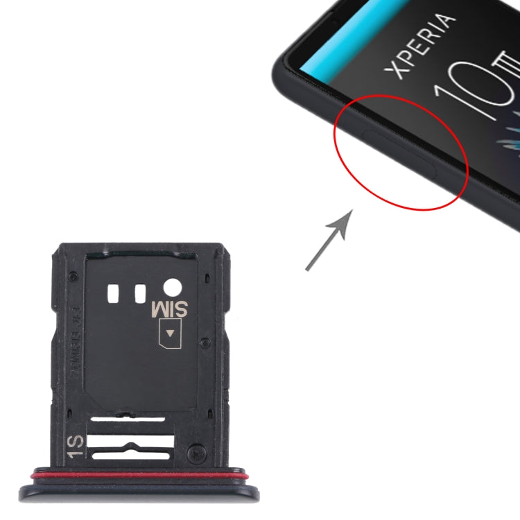 Tiroir Carte SIM + Tiroir Carte Micro SD pour Sony Xperia 10 III