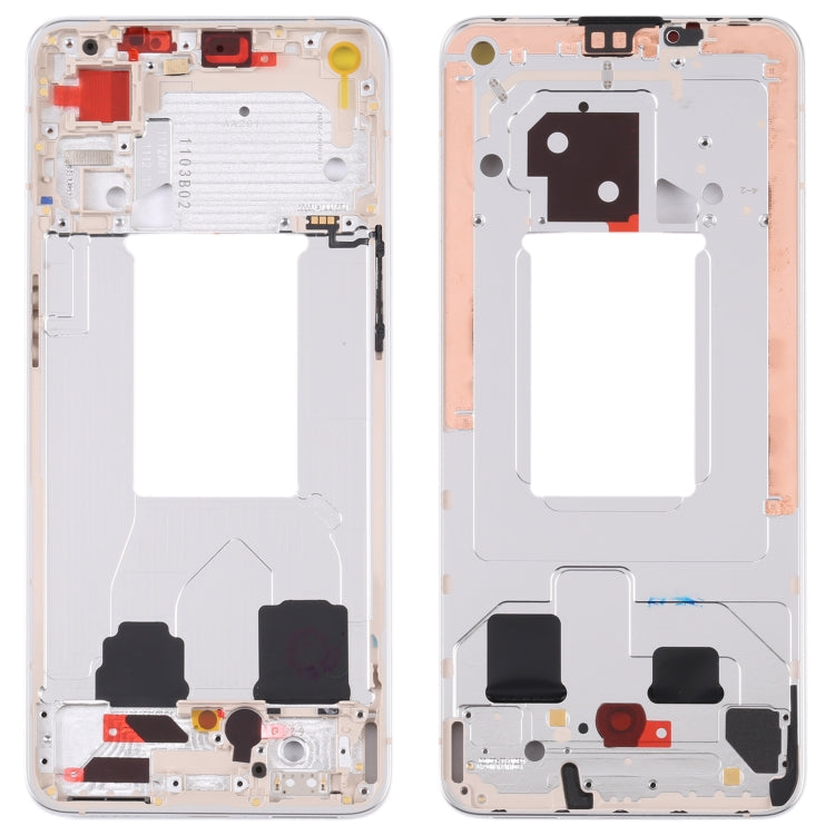 Pour OPPO Reno7 5G chine PFJM10 boîtier avant d'origine cadre LCD plaque de lunette