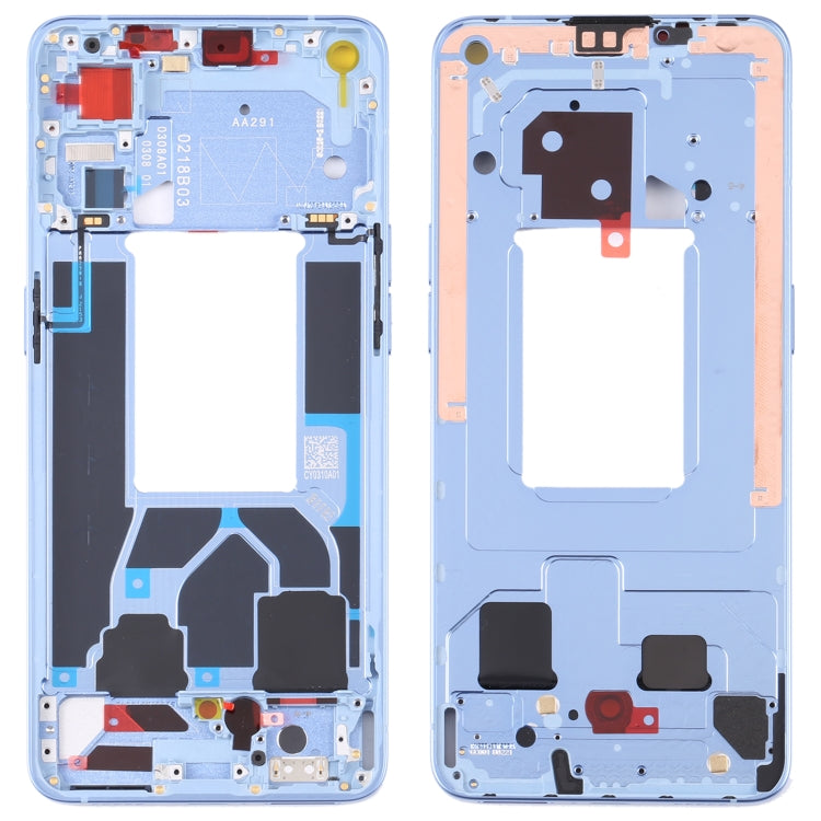 Pour OPPO Reno7 5G chine PFJM10 boîtier avant d'origine cadre LCD plaque de lunette