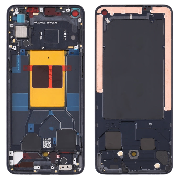 Pour OPPO Reno6 5G PEQM00 CPH2251 boîtier avant d'origine cadre LCD plaque de lunette