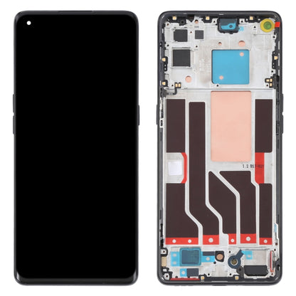 Écran LCD d'origine et numériseur complet avec cadre pour OPPO Reno5 Pro 5G