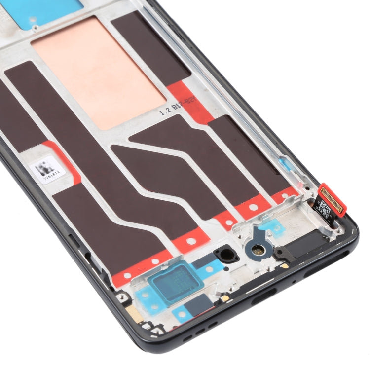 Écran LCD d'origine et numériseur complet avec cadre pour OPPO Reno5 Pro 5G