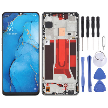 Écran LCD d'origine et numériseur, assemblage complet avec cadre, pour OPPO Reno3 5G/Reno3 Youth/F15/Find X2 Lite/K7 5G