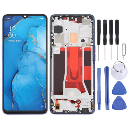 Écran LCD d'origine et numériseur, assemblage complet avec cadre, pour OPPO Reno3 5G/Reno3 Youth/F15/Find X2 Lite/K7 5G