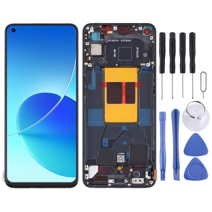 Écran LCD d'origine et numériseur, assemblage complet avec cadre pour OPPO Reno6 5G PEQM00 CPH2251