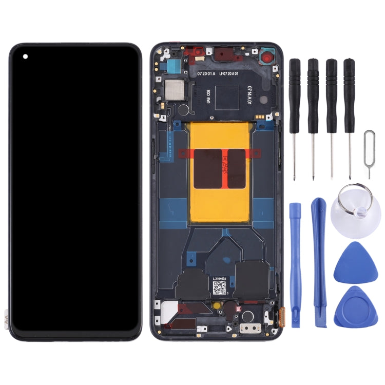 Écran LCD d'origine et numériseur, assemblage complet avec cadre pour OPPO Reno6 5G PEQM00 CPH2251