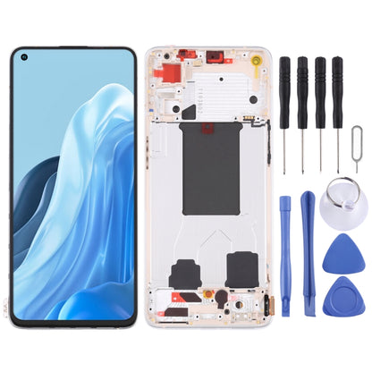 Écran LCD d'origine et numériseur, assemblage complet avec cadre pour OPPO Reno7 5G, chine PFJM10